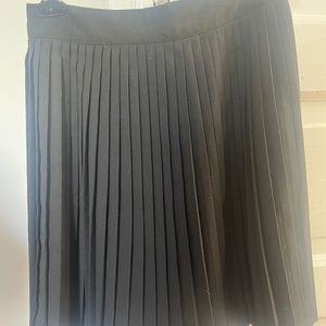 Black Pleated Skirt